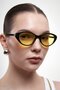 Lars Black Yellow Cyclic Balance Glasses - 2
