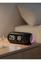 Wireless LED Mirror Screen Speaker – Stereo Alarm Clock & Hands-Free Radio