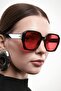 Pruno Black Red Circadian Balance Glasses - 4