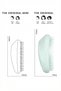 Original Panther Ice Blue-Hair Brush-Comb for Straight and Wavy Hair - 5