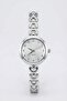 Modern Half Moon Silver Women's Wristwatch - 2