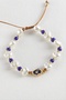 سوار LVSQVR Ftm Ana Eli Bead Pearl M مكرمية من الخيوط (131348) - أزرق داكن - 2