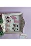 Cute Puppy Figure Acrylic Buckle (1 Pair) - 2