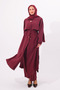 Cape Detailed Drawstring Waist Long Tunic Modest Wear Set 1183 – Form Series - 3