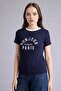 Regular Fit Crew Neck Printed Ribbed Short Sleeve T-Shirt H1402Ax26Sm - 5
