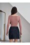 Women's V-Neck Polyamide Bodysuit - 4
