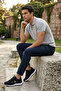 A7405 Black Men's Casual Sneakers