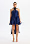 Dress Short Satin Balloon Skirt - 2
