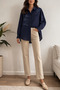 Beadwork Detailed 100% K Linen Shirt - 4