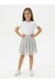 Gray Glittery Girls' Tulle Tutu Skirt for April 23, October 29, May 19, Wedding, Birthday and Party