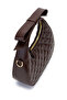 Bow Strap Detailed Mathilda Women's Crossbody Bag Brown - 2
