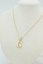 Style Pearl/Xuping Jewelry g Flat Letter Necklace - 3