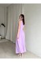 Double Set of Pocketed and Belt Summer Long Dresses - 6