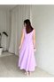 Double Set of Pocketed and Belt Summer Long Dresses - 7