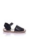 Genuine Leather Black Women's Sandals - 3