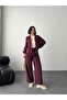 Zippered Jacket & Pleated Pants Set Rc9018 - 4