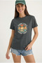 Women's Sunny Vibes Printed Crew Neck T-Shirt