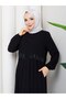 New Season Gorgeous Rabi̇a Kr Crepe High Quality Ferace - 2