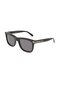 Sf 2088S 001 55 Unisex Rectangular Black Bone Sunglasses