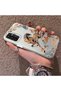 Samsung Galaxy M23/M13 Compatible Hard Acrylic Back Silicone Edge Lens Protection Case Horse Patterned - 3