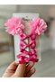 Baby Girl Children Mini Clip Hairpin Set Laser Flower Ribbon Bow Flower Set - 4
