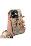 Infinix Smart 8/8 Pro/8 Plus Compatible Hard Acrylic Back Silicone Edge Lens Protection Case Horse Patterned
