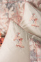طقم غطاء لحاف مزدوج من الساتان النخبة Layana Pink - 3