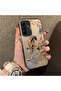 Samsung Galaxy A17 4G/5G Compatible Hard Acrylic Back Silicone Edge Lens Protection Case Horse Patterned - 2