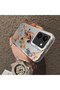 Vivo Y36 4G/5G Compatible Hard Acrylic Back Silicone Edge Lens Protection Case Horse Patterned - 4