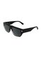 Jeans Ckj 25619S 001 54 Unisex Rectangular Black Bone Sunglasses