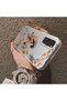 Samsung Galaxy S20 Fe 4G/5G Compatible Hard Acrylic Back Silicone Edge Lens Protection Case Horse Patterned - 4