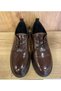 Lace-Up Shiny Oxford Style Casual Women's Shoes - 7