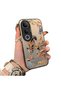Vivo V50 Lite 4G/5G Compatible Hard Acrylic Back Silicone Edge Lens Protection Case Horse Patterned