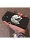 Samsung Galaxy A13 4G/5G Compatible Hard Acrylic Back Silicone Edge Lens Protection Case Wild Wolf - 3