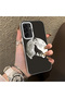 Samsung Galaxy A17 4G/5G Compatible Hard Acrylic Back Silicone Edge Lens Protection Case Wild Wolf - 2