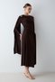 Stretch Fabric Tie-Detail Dress 32-2663 - 2
