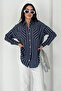Striped Pocket Detail Shirt – Brown Stripes - 6