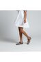 Mink Suede Brown Leather Paneled Piped Detail Women's Square Toe Ballet Flats - 2