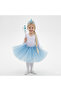 Elsa Blue Tutu Skirt Crown & Wand and Hair Costume Set |   Party Costume