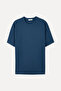 Men's Indigo Comfort Fit Crew Neck T-Shirt - 5