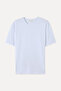 Men's White Comfort Fit Crew Neck T-Shirt