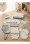 Embroidered 100% Cotton Unisex Baby Hospital Release Set of 10 – 0–1 Years Old - 3