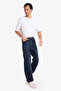 Baggy Fit Blue Men's Jean Trousers G6527Ax/Nm34 - 3