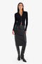 Kalem Normal Waist Faux Leather Midi Skirt G7735Ax26Sp - 2