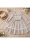 Floral Girl's Dress with Bag - 2