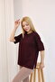 Long Oversized Slit T-Shirt, Off Shoulder, Crew Neck, Soft and Comfortable Oysho Fabric - 6