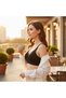 Laser Cut Seamless Gathering Women's Bra – Breathable Women's Laser Cut Bra