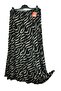 Plus Size Pigment Combed Cotton Elastic Mother's Skirt - 2