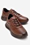 Genuine Leather , Thick Sole, 3 Colors Sneakers Leather Shoes - 2