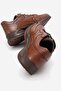Genuine Leather , Thick Sole, 3 Colors Sneakers Leather Shoes - 4